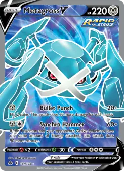 Pokémon-Karte Metagross V 181/198