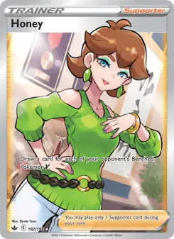 Pokémon-Karte Honey 192/198