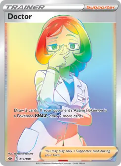 Pokémon-Karte Doctor 214/198