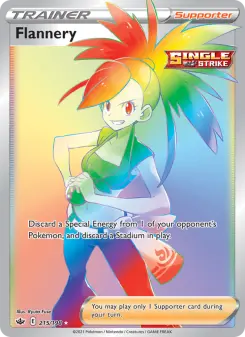 Pokémon-Karte Flannery 215/198
