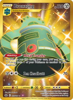 Pokémon-Karte Bronzong 223/198