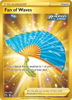 Pokémon-Karte Fan of Waves 226/198