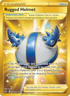 Pokémon-Karte Rugged Helmet 228/198