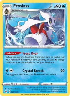 Pokémon-Karte Froslass 036/198