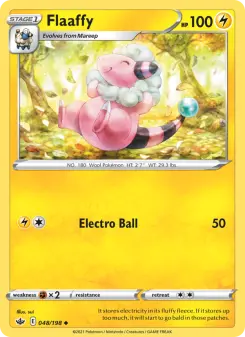 Pokémon-Karte Flaaffy 048/198