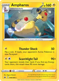 Pokémon-Karte Ampharos 049/198