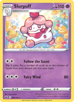 Pokémon-Karte Slurpuff 068/198