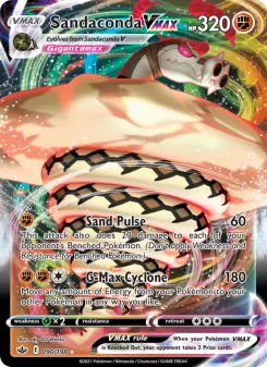 Pokémon-Karte Sandaconda VMAX 090/198