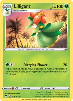Pokémon-Karte Lilligant 010/203