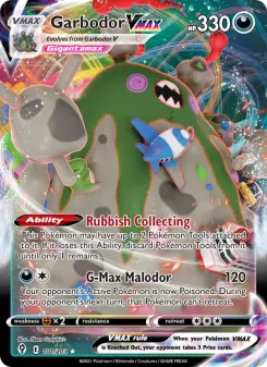 Pokémon-Karte Garbodor VMAX 101/203
