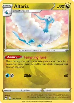 Pokémon-Karte Altaria 106/203