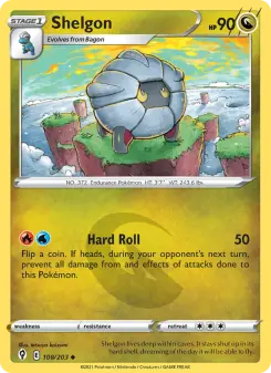 Pokémon-Karte Shelgon 108/203