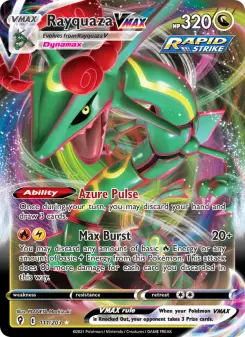 Pokémon-Karte Rayquaza VMAX 111/203