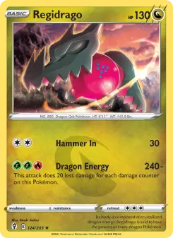 Pokémon-Karte Regidrago 124/203