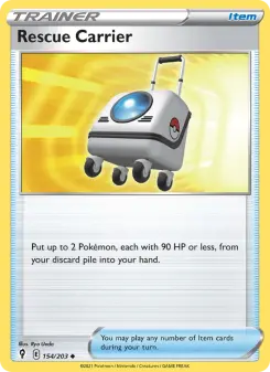 Pokémon-Karte Rescue Carrier 154/203