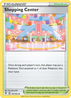 Pokémon-Karte Shopping Center 157/203