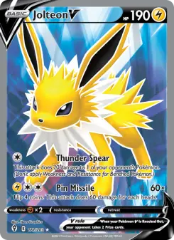 Pokémon-Karte Jolteon V 177/203