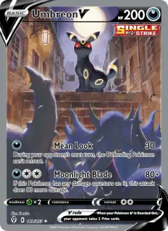 Pokémon-Karte Umbreon V 189/203