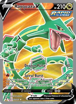 Pokémon-Karte Rayquaza V 193/203