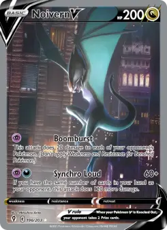 Pokémon-Karte Noivern V 196/203