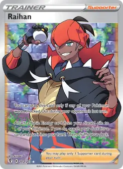 Pokémon-Karte Raihan 202/203