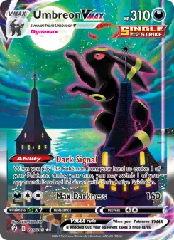 Pokémon-Karte Umbreon VMAX 215/203