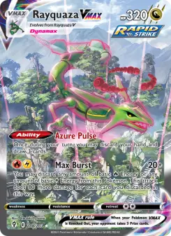 Pokémon-Karte Rayquaza VMAX 218/203