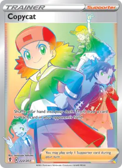 Pokémon-Karte Copycat 222/203