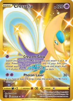 Pokémon-Karte Cresselia 228/203