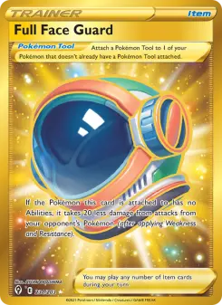 Pokémon-Karte Full Face Guard 231/203