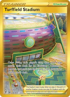 Pokémon-Karte Turffield Stadium 234/203
