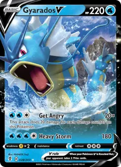 Pokémon-Karte Gyarados V 028/203