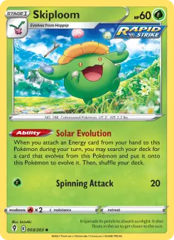 Pokémon-Karte Skiploom 003/203