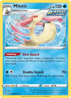 Pokémon-Karte Milotic 038/203