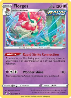 Pokémon-Karte Florges 073/203