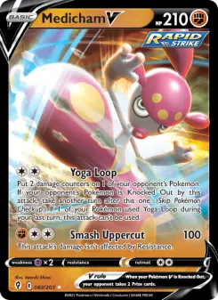 Pokémon-Karte Medicham V 083/203