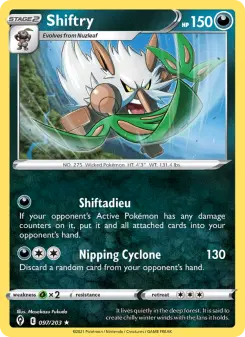 Pokémon-Karte Shiftry 097/203