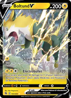 Pokémon-Karte Boltund V 103/264