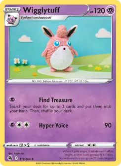 Pokémon-Karte Wigglytuff 111/264