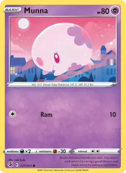 Pokémon-Karte Munna 121/264
