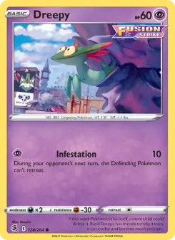 Pokémon-Karte Dreepy 128/264