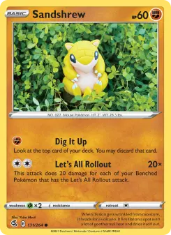 Pokémon-Karte Sandshrew 131/264