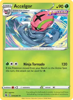 Pokémon-Karte Accelgor 014/264