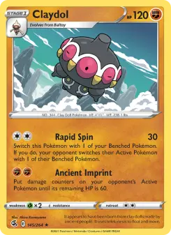 Pokémon-Karte Claydol 145/264
