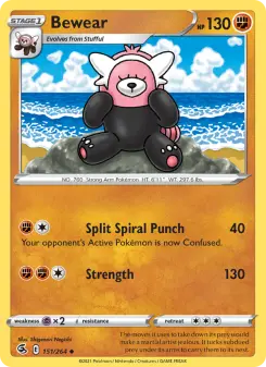 Pokémon-Karte Bewear 151/264