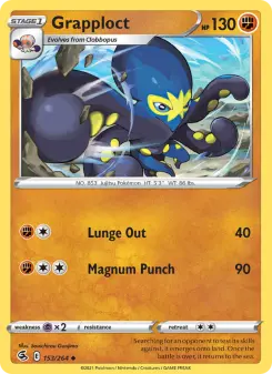 Pokémon-Karte Grapploct 153/264