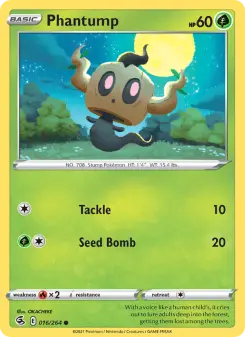 Pokémon-Karte Phantump 016/264