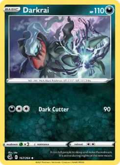 Pokémon-Karte Darkrai 167/264
