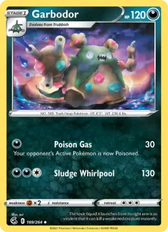 Pokémon-Karte Garbodor 169/264