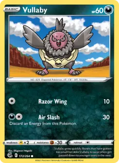 Pokémon-Karte Vullaby 172/264